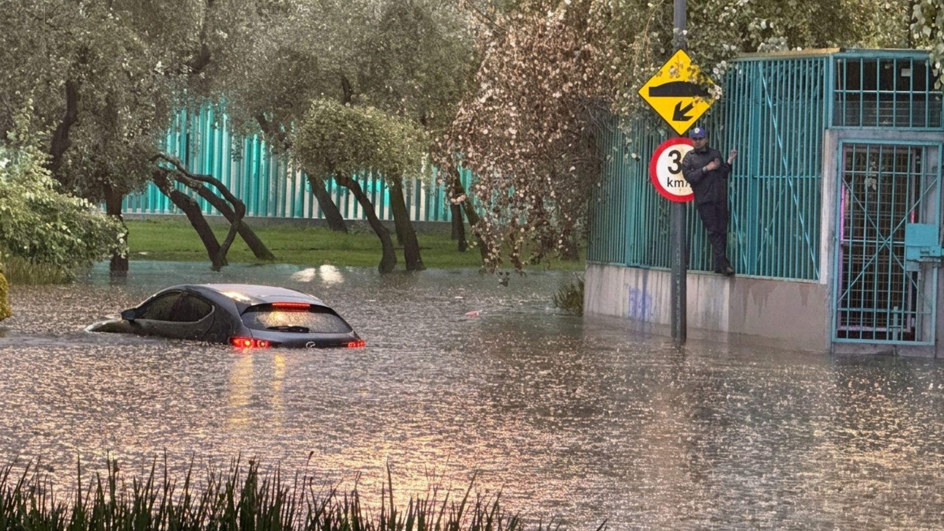Inundaciones al Sur de la CDMX